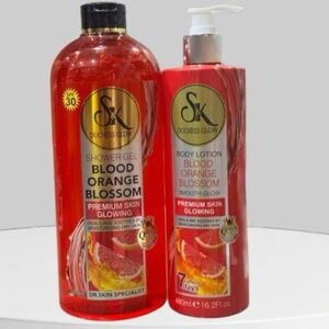 SK Blood Orange Blossom Shower Gel and Body Lotion Set